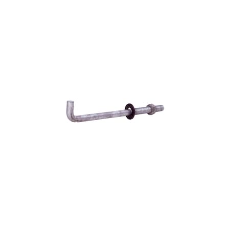 Grip-Rite Nail Drive Anchor, 1/2" Dia., 10" L, Steel Hot Galvanized, 50 PK 1210GAB50